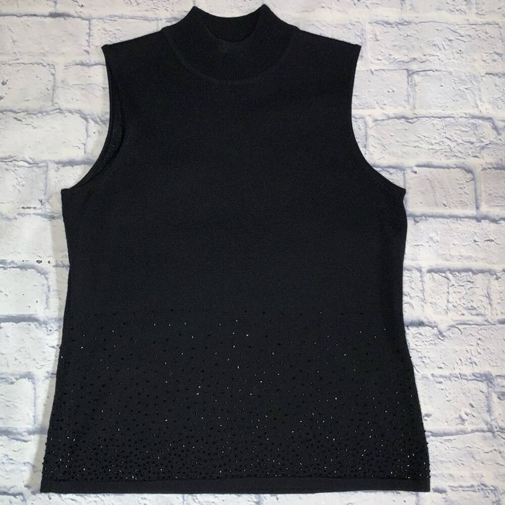 Chaus Sleeveless Turtleneck